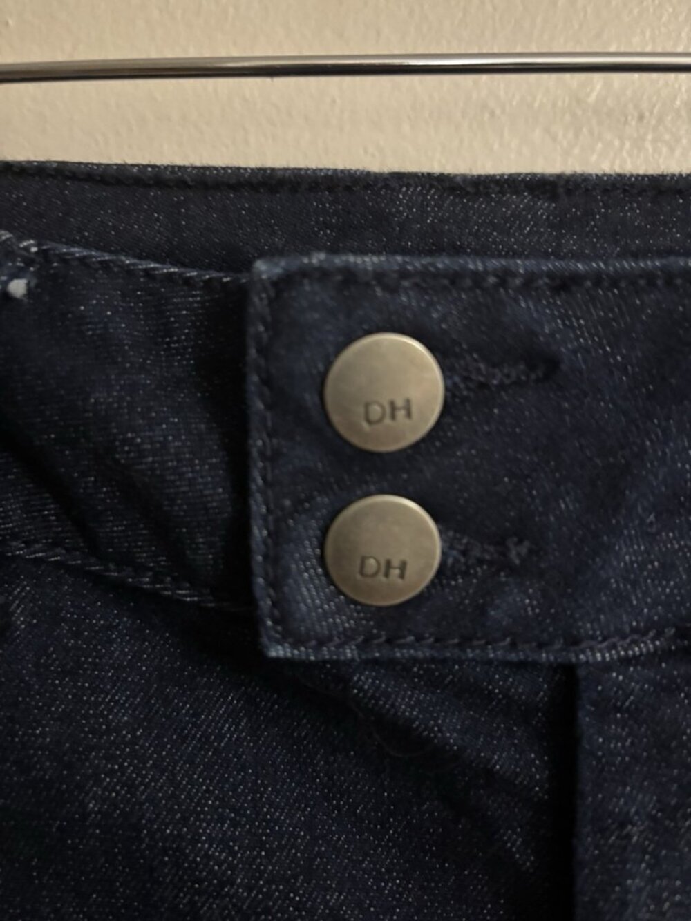 Denver Hayes Women's Slim Fit High Rise Bootcut Jeans Dark Blue 4 - Picture 3 of 3